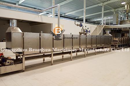 instant noodle line cooking machine